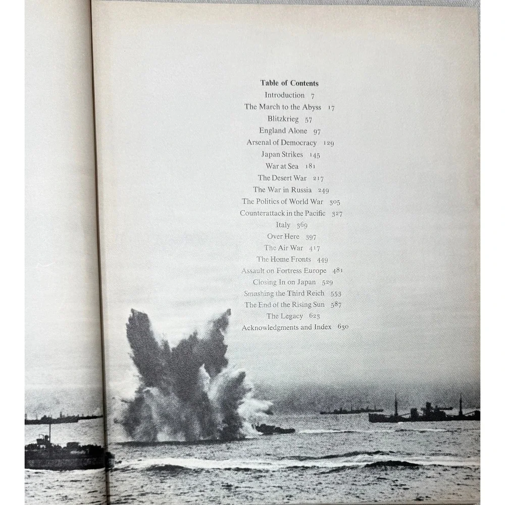 American Heritage Picture History of World War II C.L. Sulzberger Hardcover 1966
